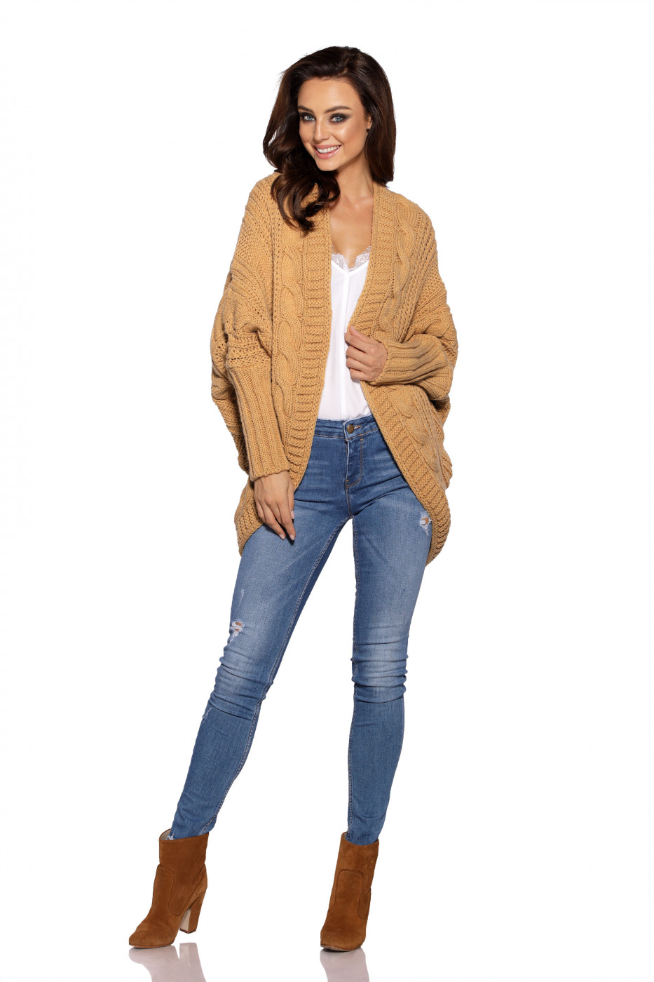 Lemoniade Woman's Sweater LS238 Camel