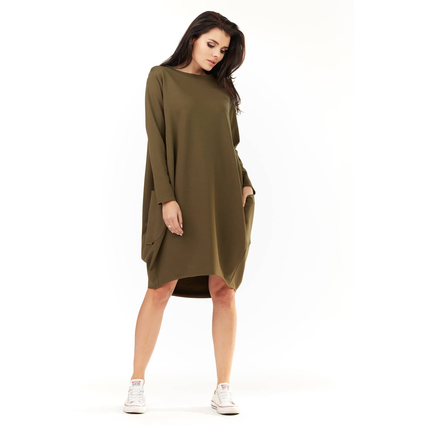 Infinite You Woman's Dress M154 Khaki