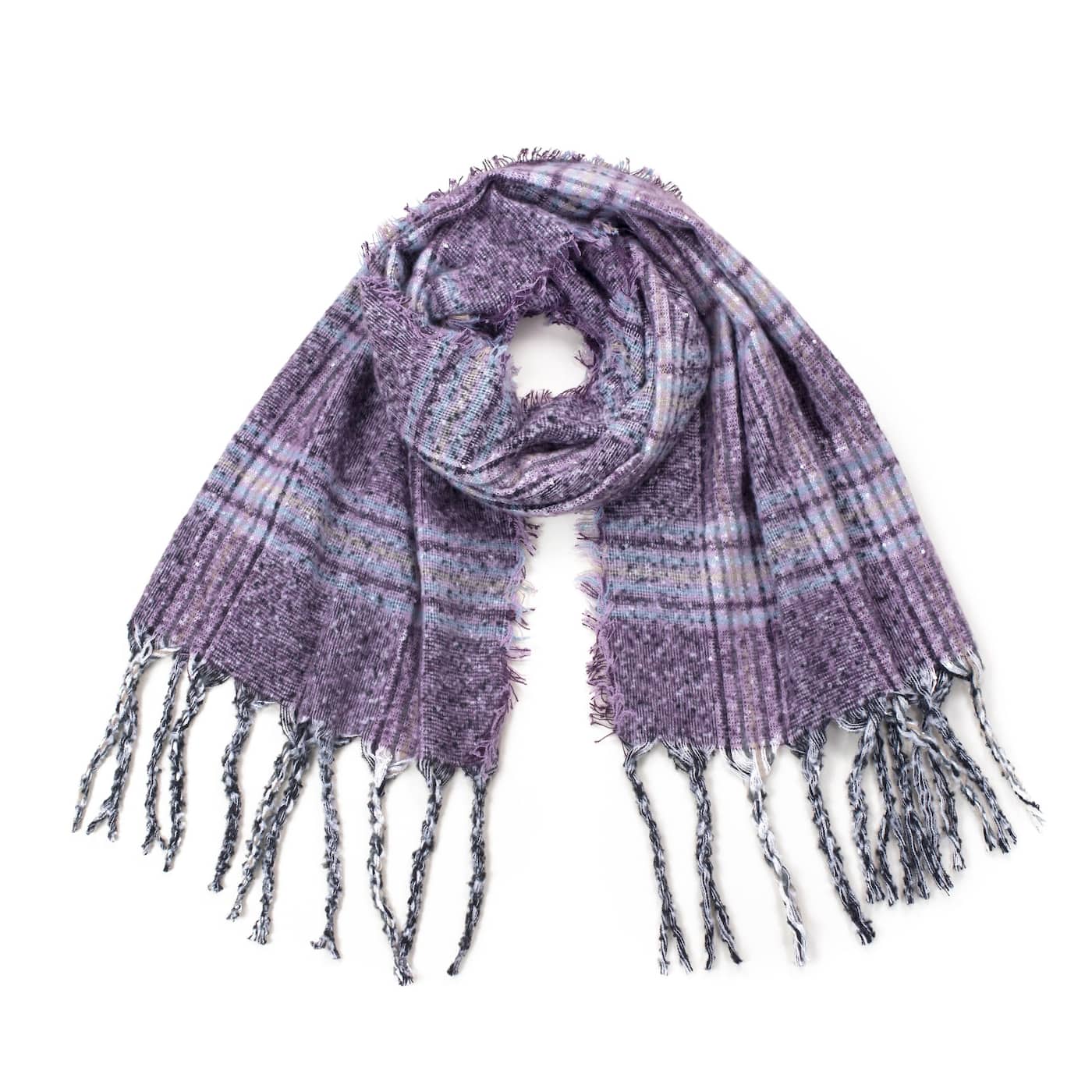 Art Of Polo Woman's Scarf sz18525 Violet