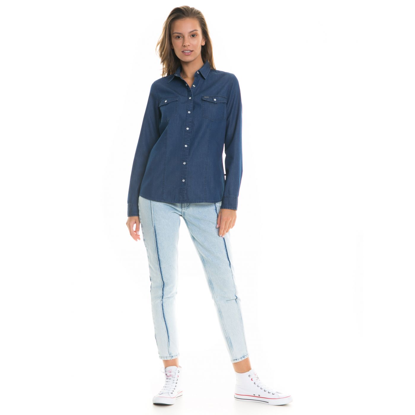 Big Star Woman's Longsleeve Shirt 145715 -500