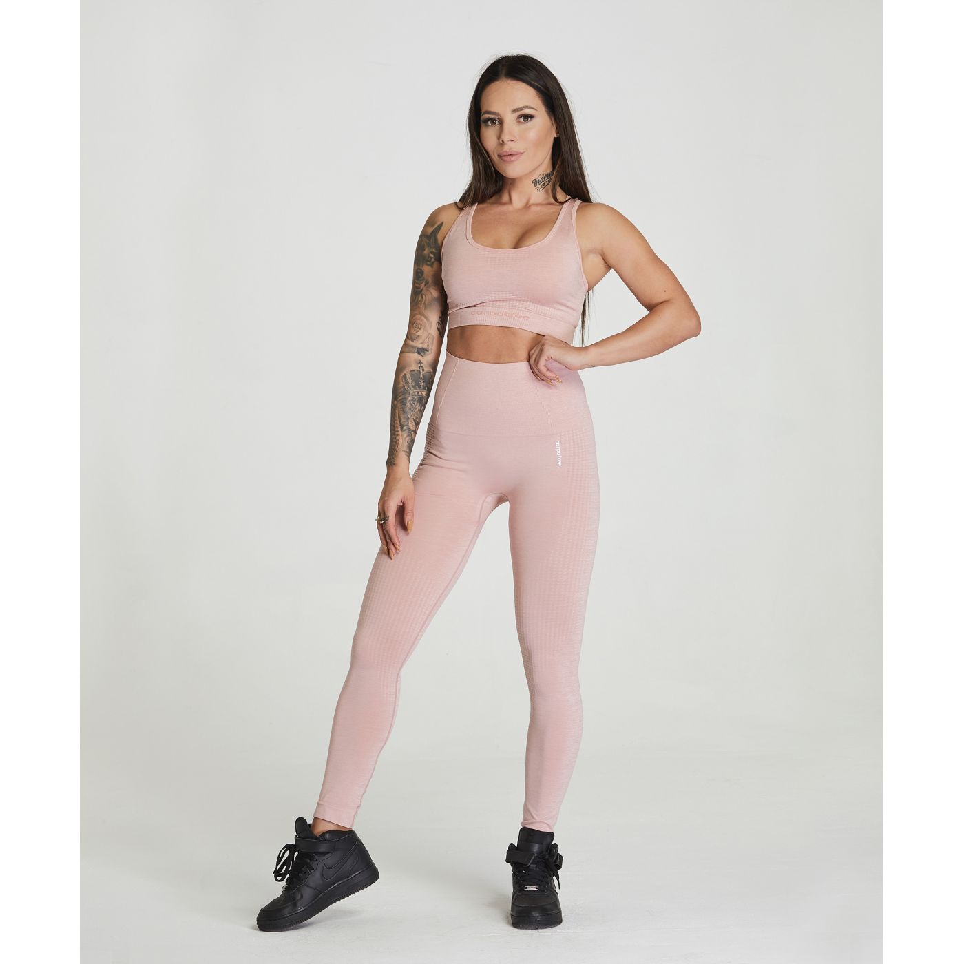 Carpatree Woman's Seamless Leggings Model One Dirty