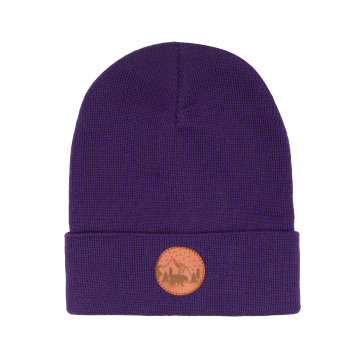 Kabak Unisex's Hat Beanie Cotton Violet-406
