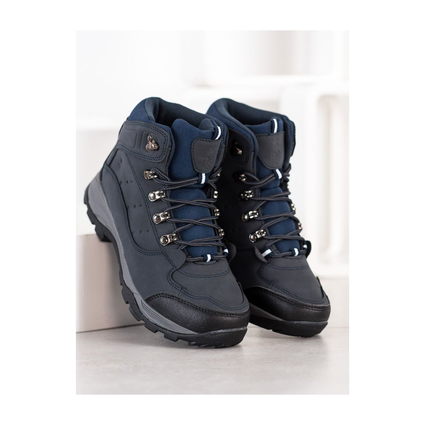 SHELOVET NAVY TREKKING SHOES