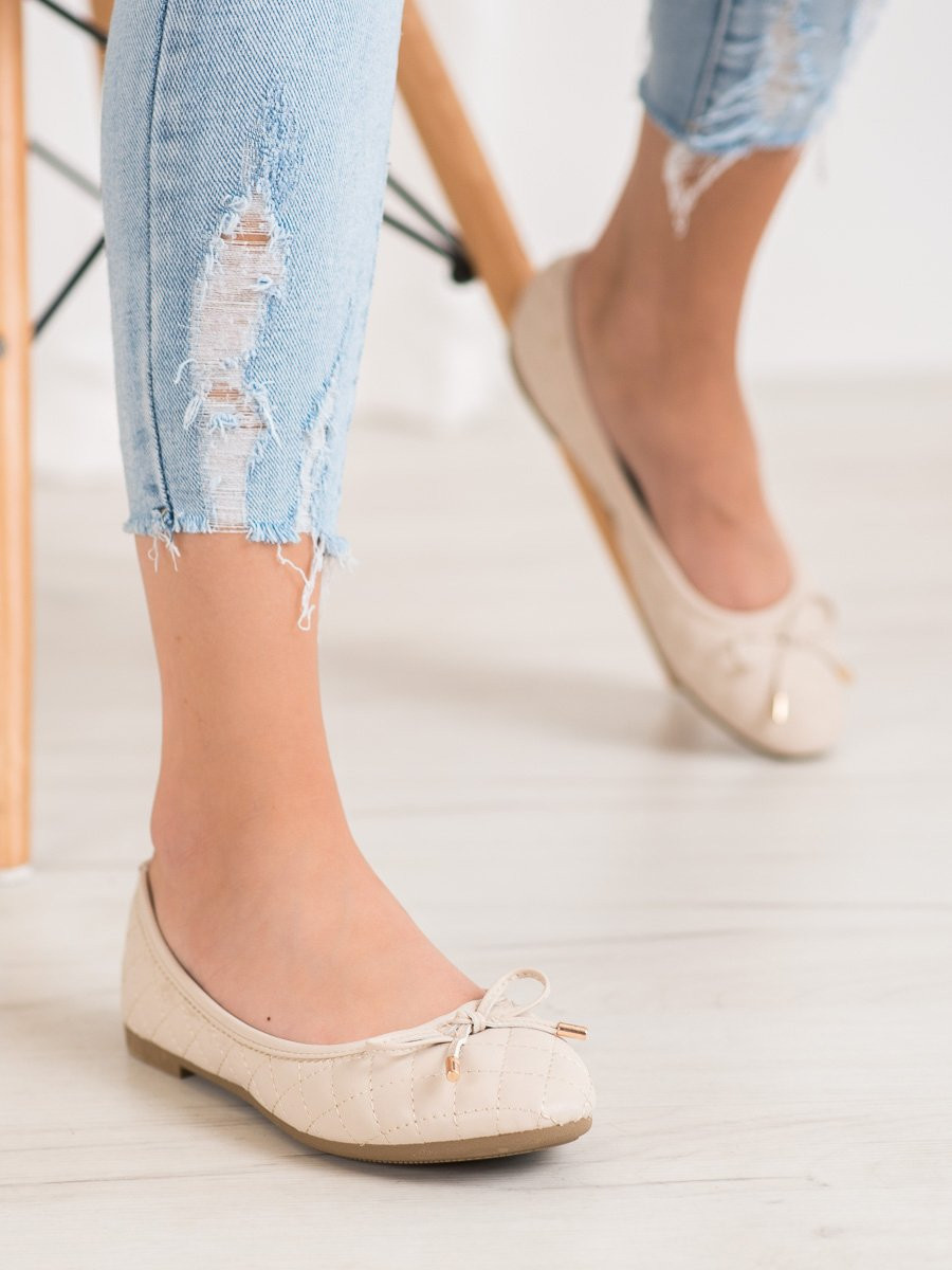 DIAMANTIQUE QUILTED BALLERINAS