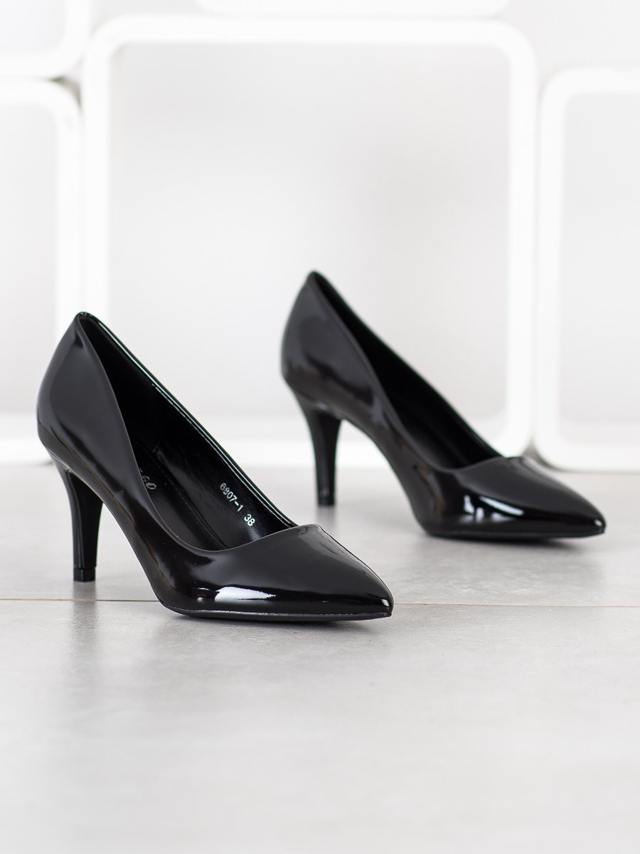 GOGO LACQUERED BLACK PINS