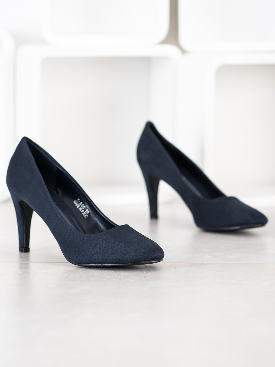 RENDA NAVY MISH PUMPS