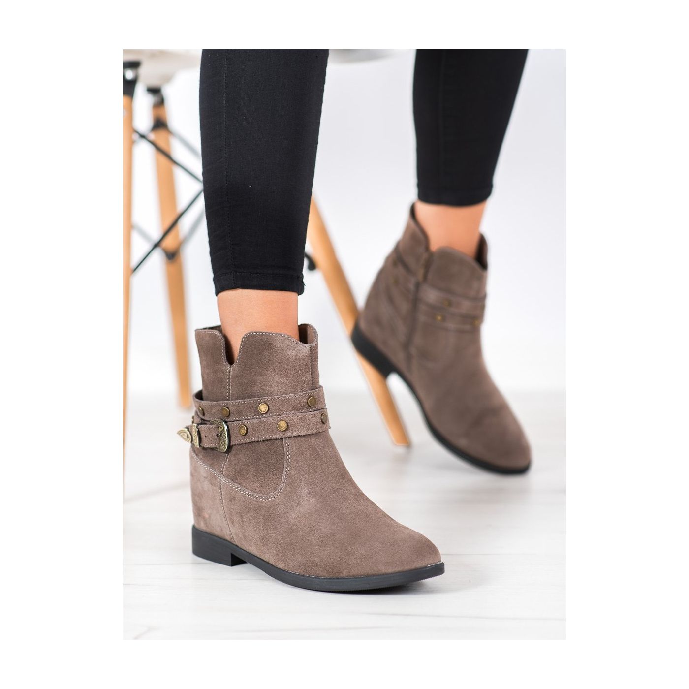 FILIPPO DECORATED LEATHER BOOTIES