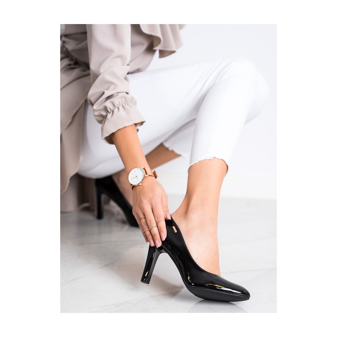 GOODIN HEELED PUMPS