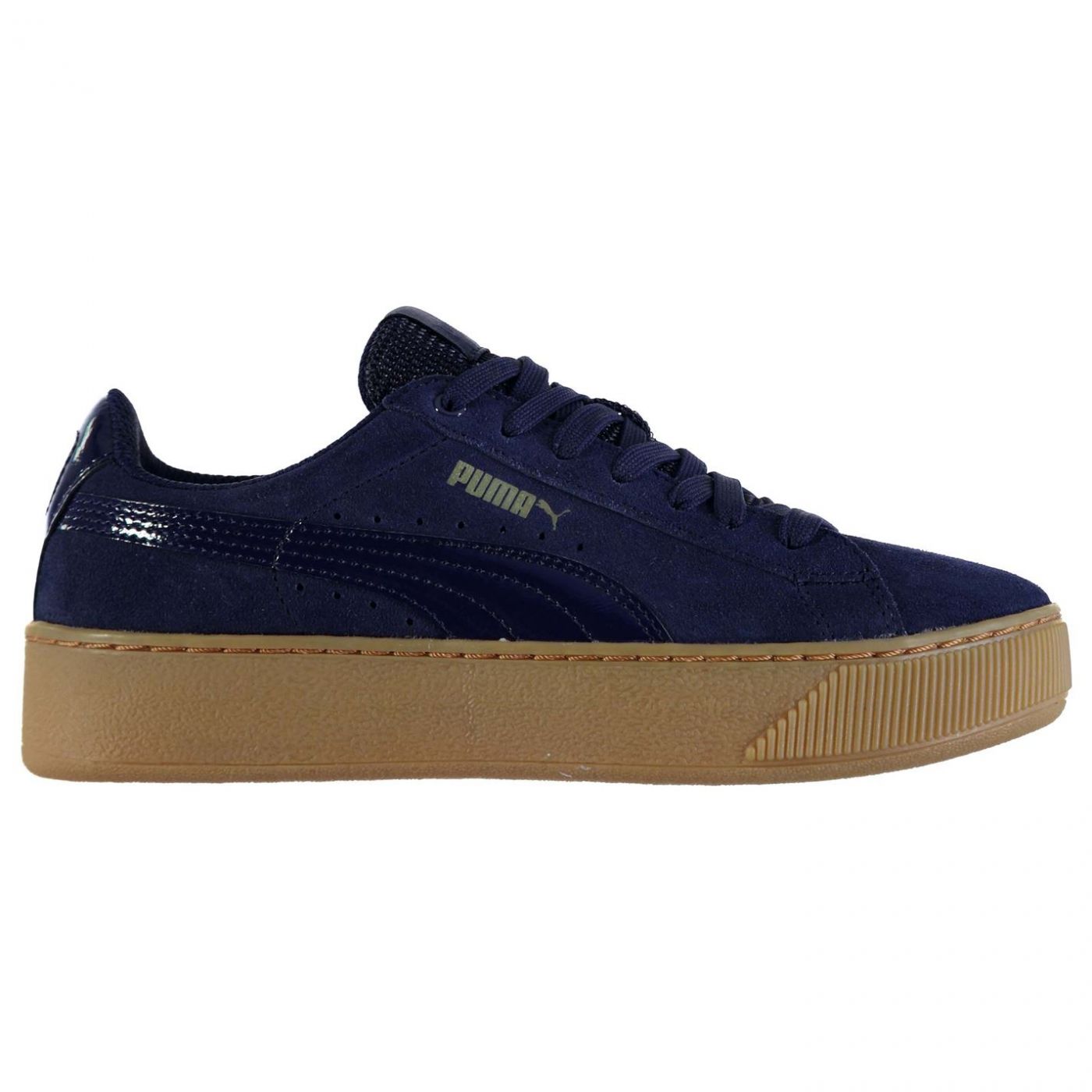 puma vikky platform trainers ladies