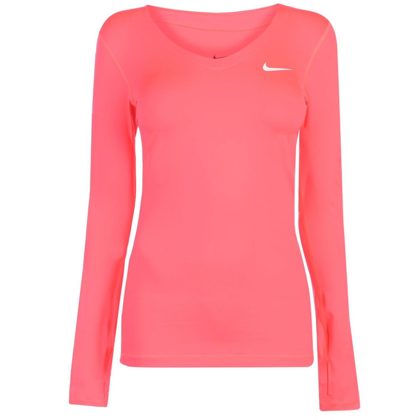 nike victory long sleeve v neck ladies