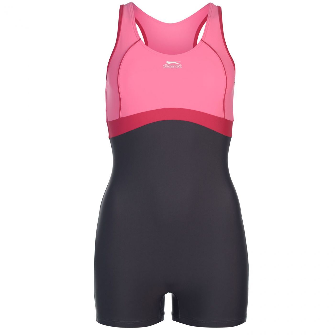 slazenger boyleg swimsuit ladies