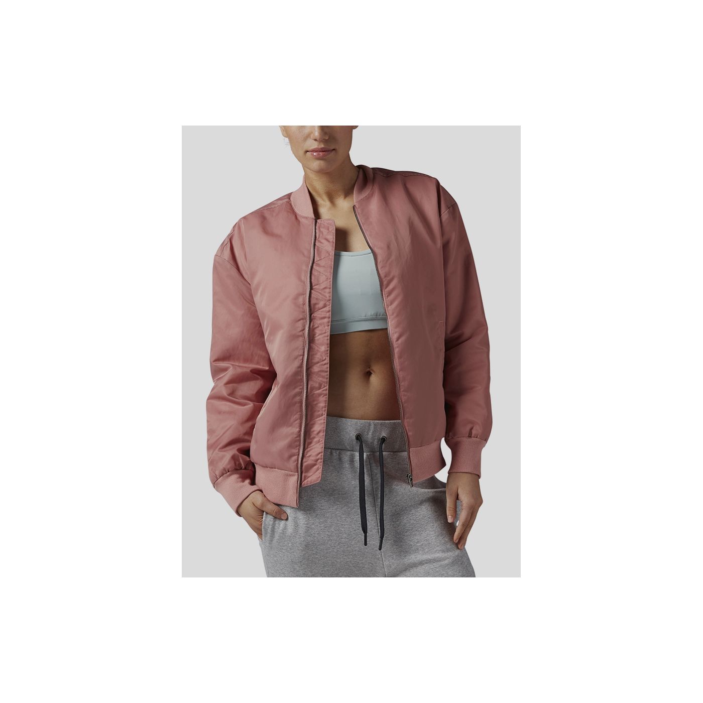 reebok favorite bomber jacket