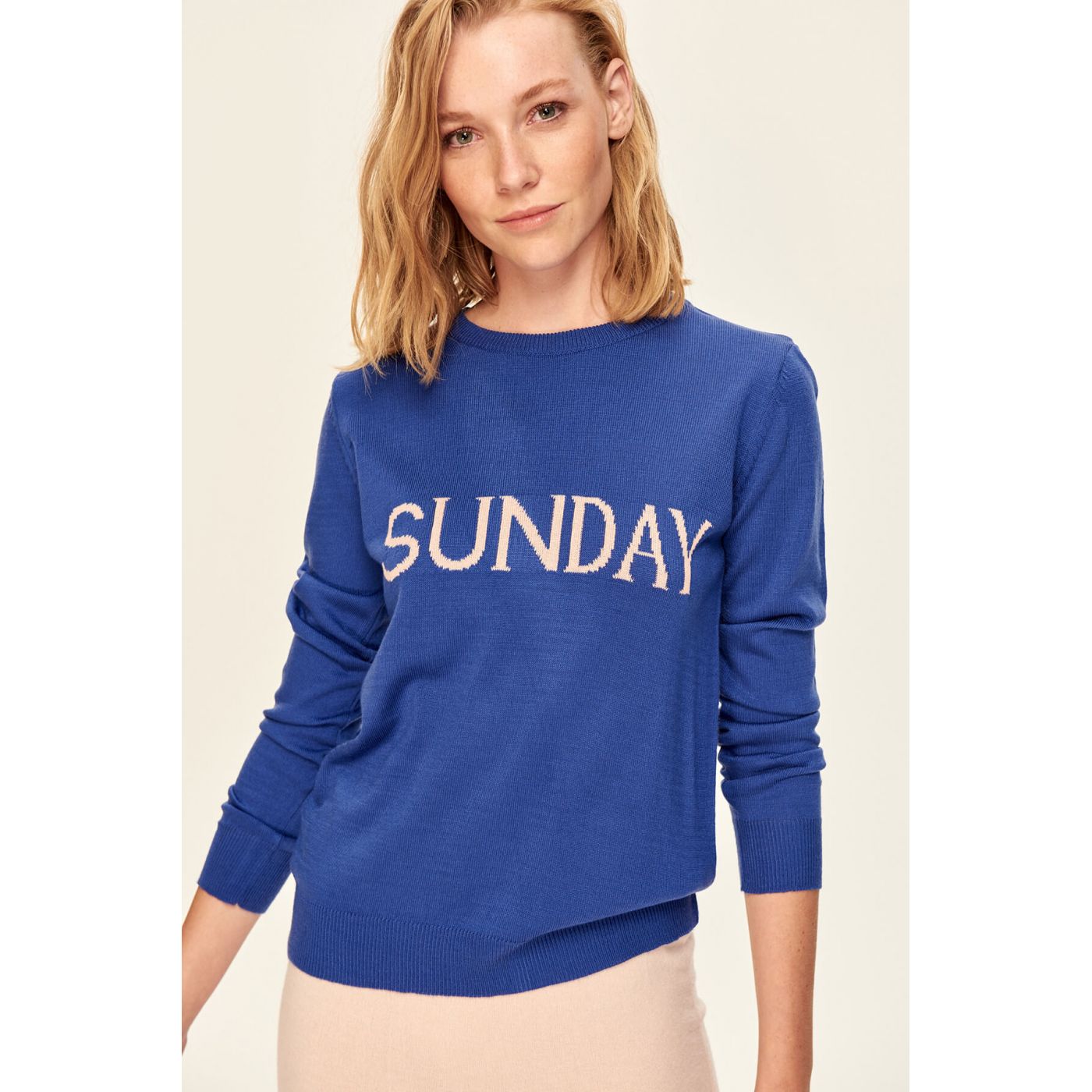 Trendyol Saks SUNDAY Knitted Sweater