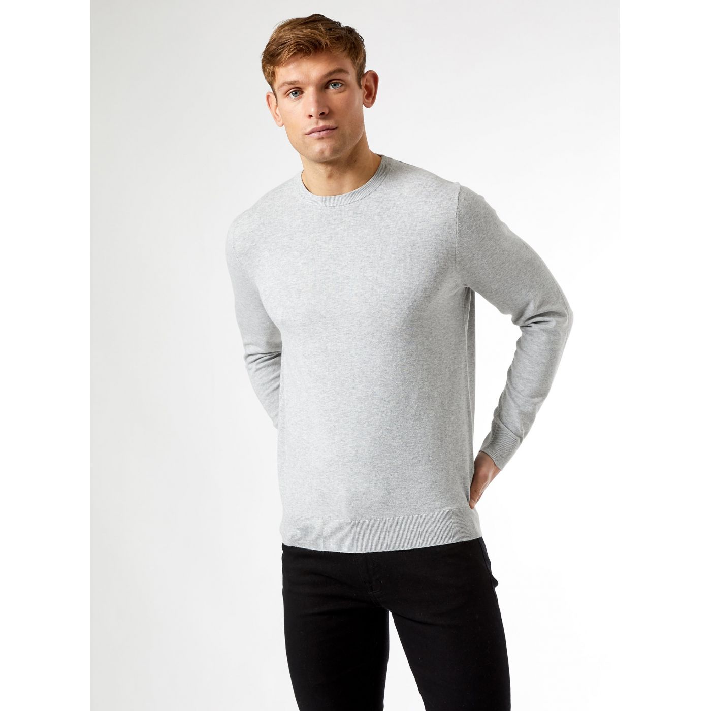 Light grey Burton Menswear London sweater