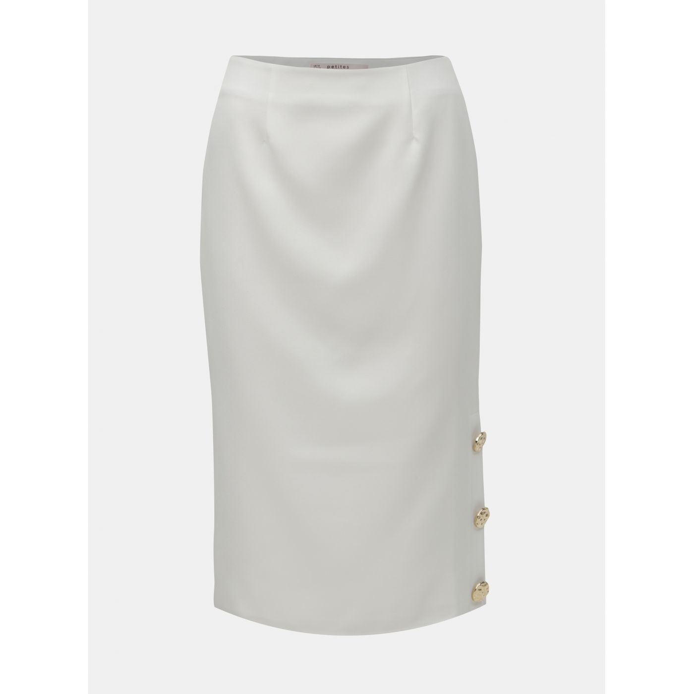 Miss Selfridge Petites White Skirt