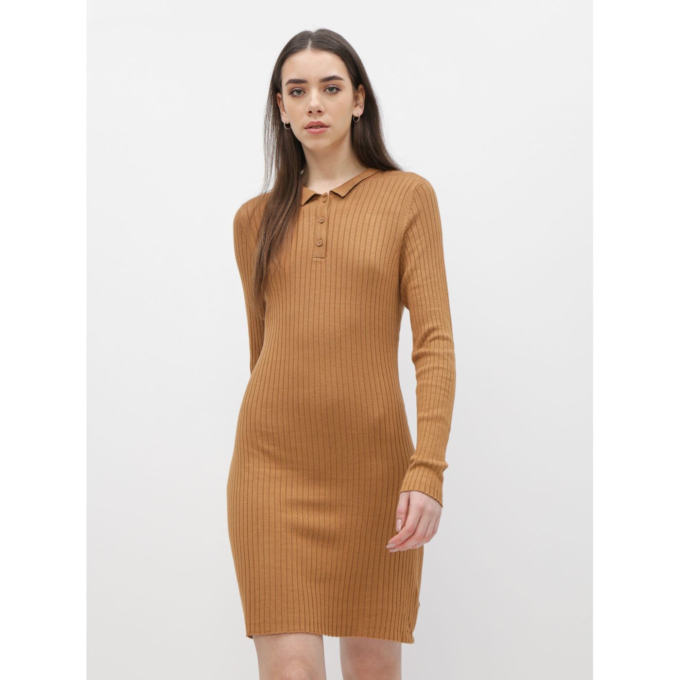 Noisy May Emily's Brown Sweater Dress