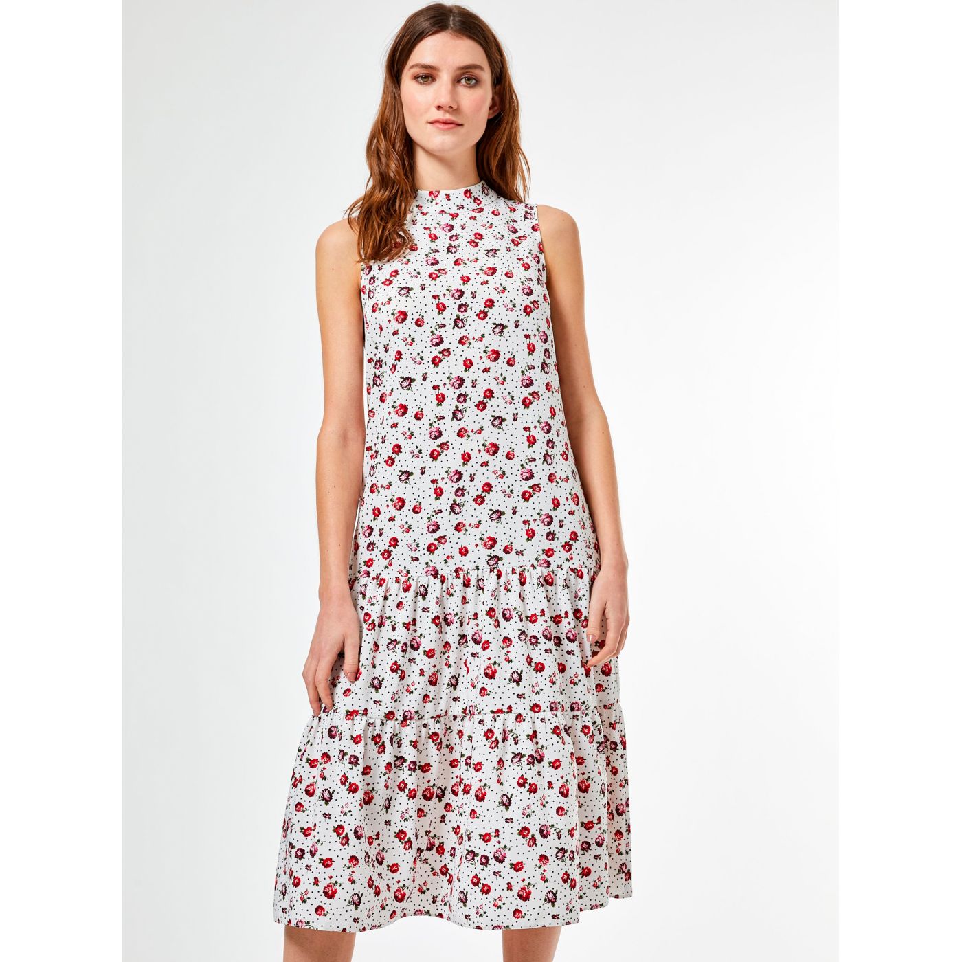 Billie & Blossom White Floral Dress