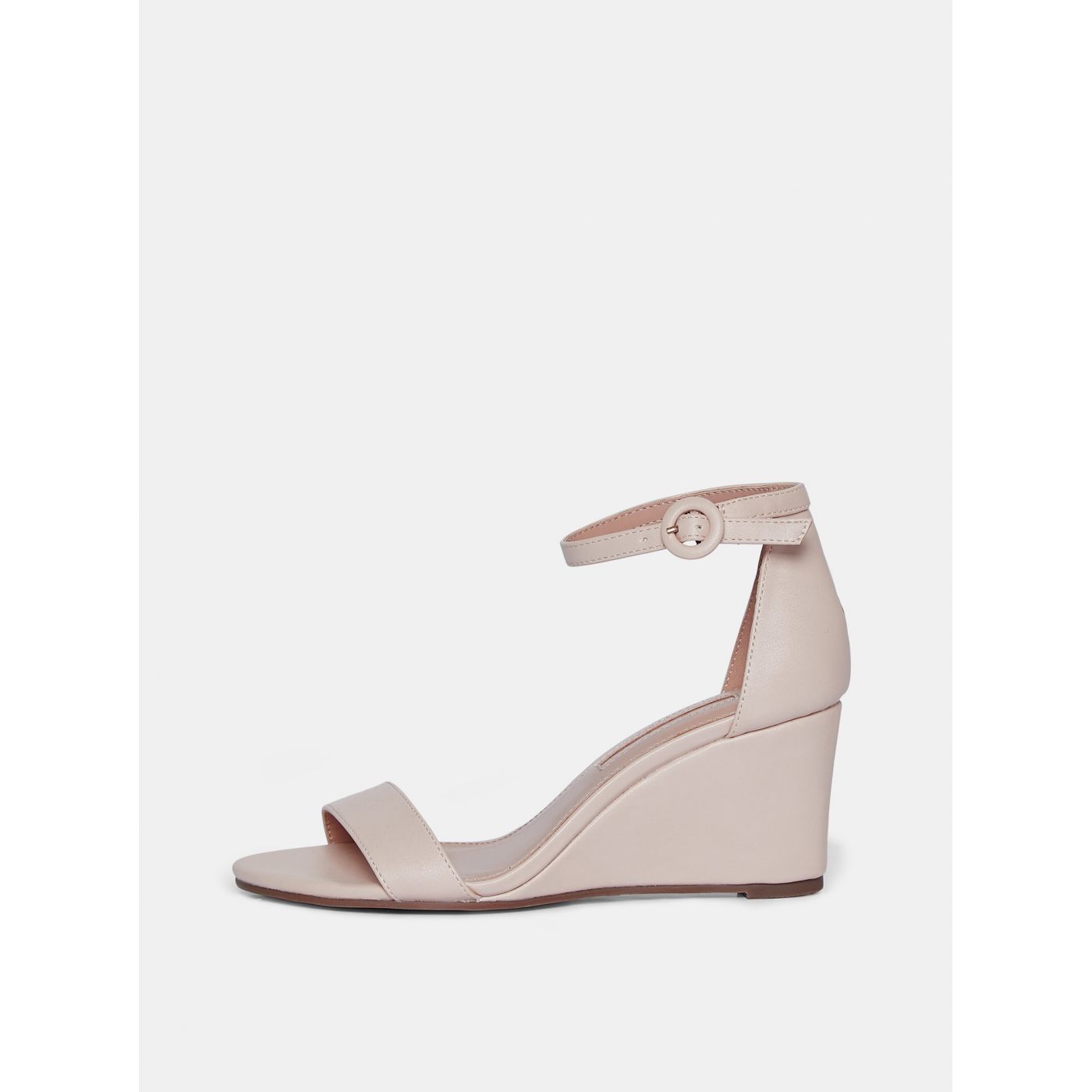 Light pink sandals on dorothy perkins wedge
