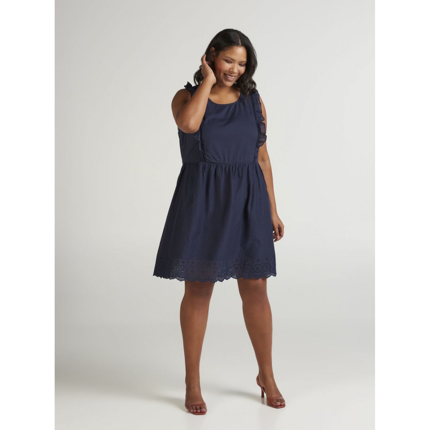 Zizzi Dark Blue Dress