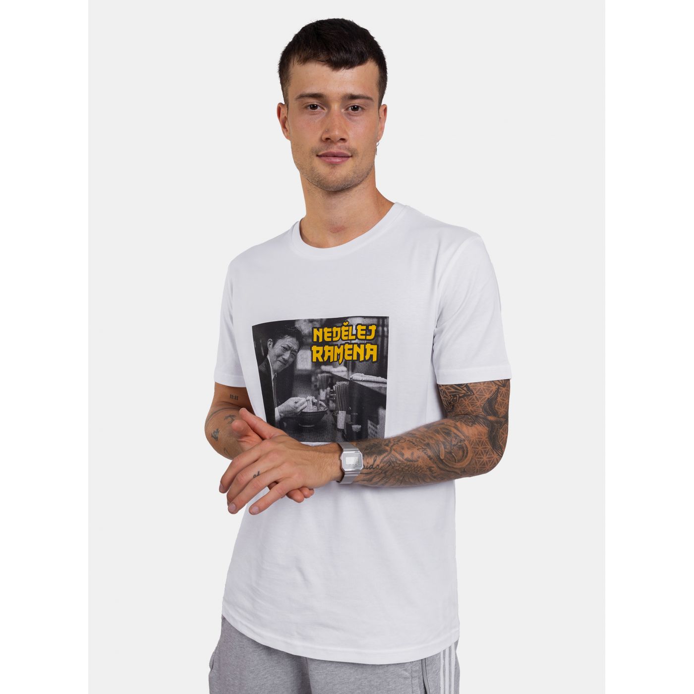 White Men's T-Shirt ZOOT Original Do Not Make Shoulders
