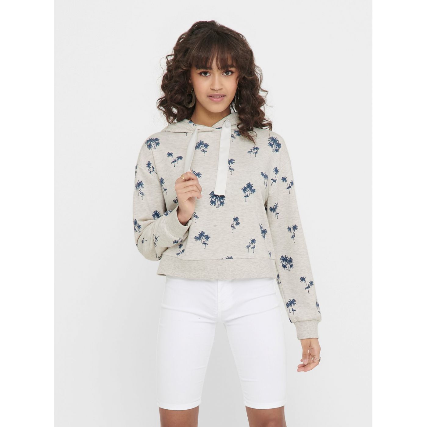 Grey Patterned Sweatshirt ONLY Lexi