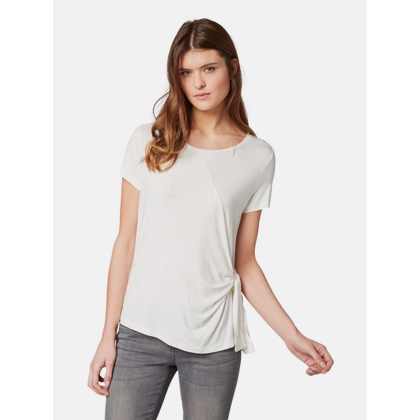 Tom Tailor Cream Women's T-Shirt