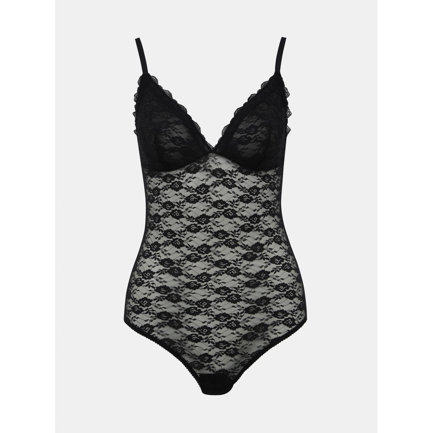 Dorina Michelle Black Lace Bodysuit