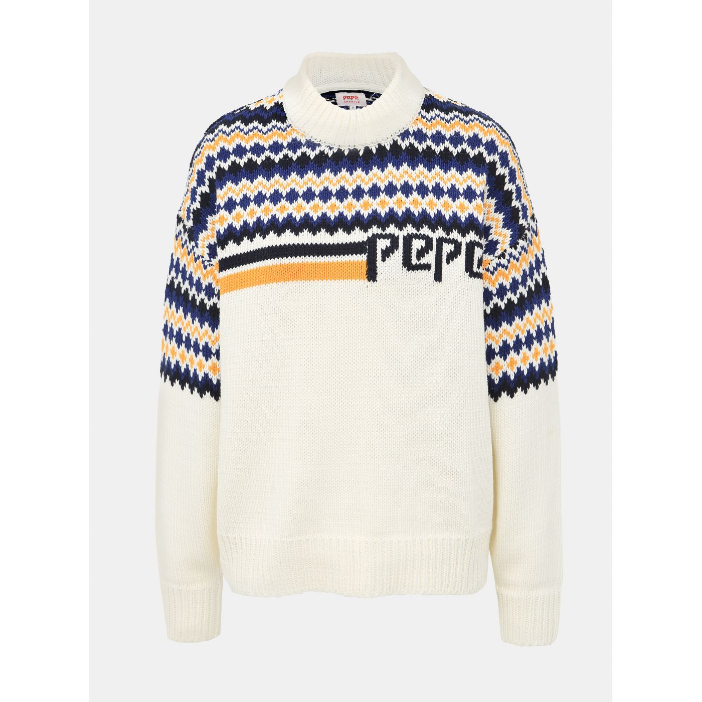Cream Women's Patterned Sweater Pepe Jeans Monikas