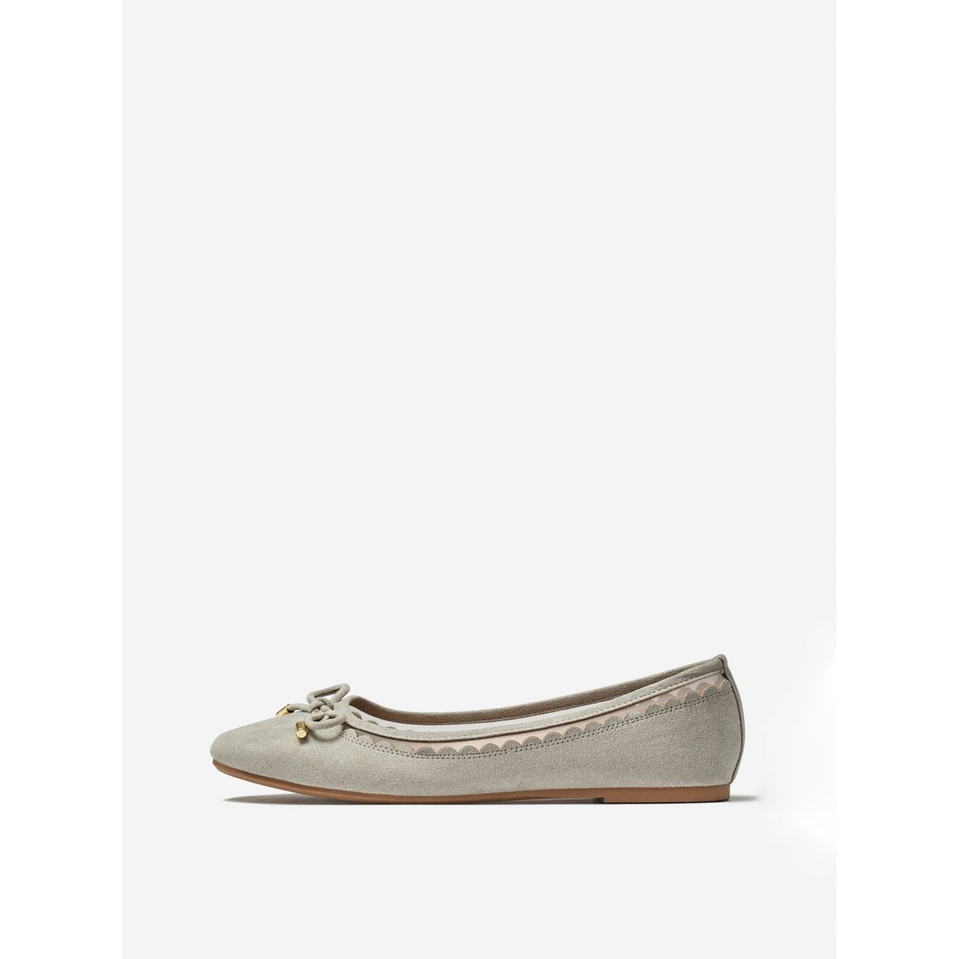 Grey ballerinas Dorothy Perkins