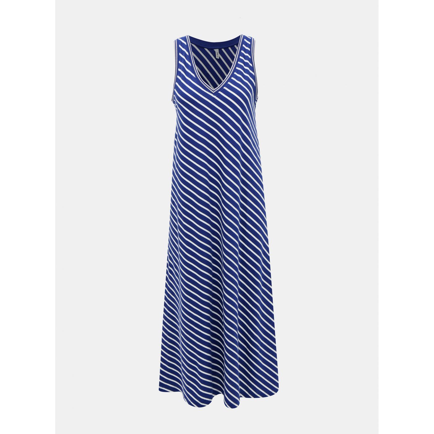 Blue striped maxi dress ONLY Marie