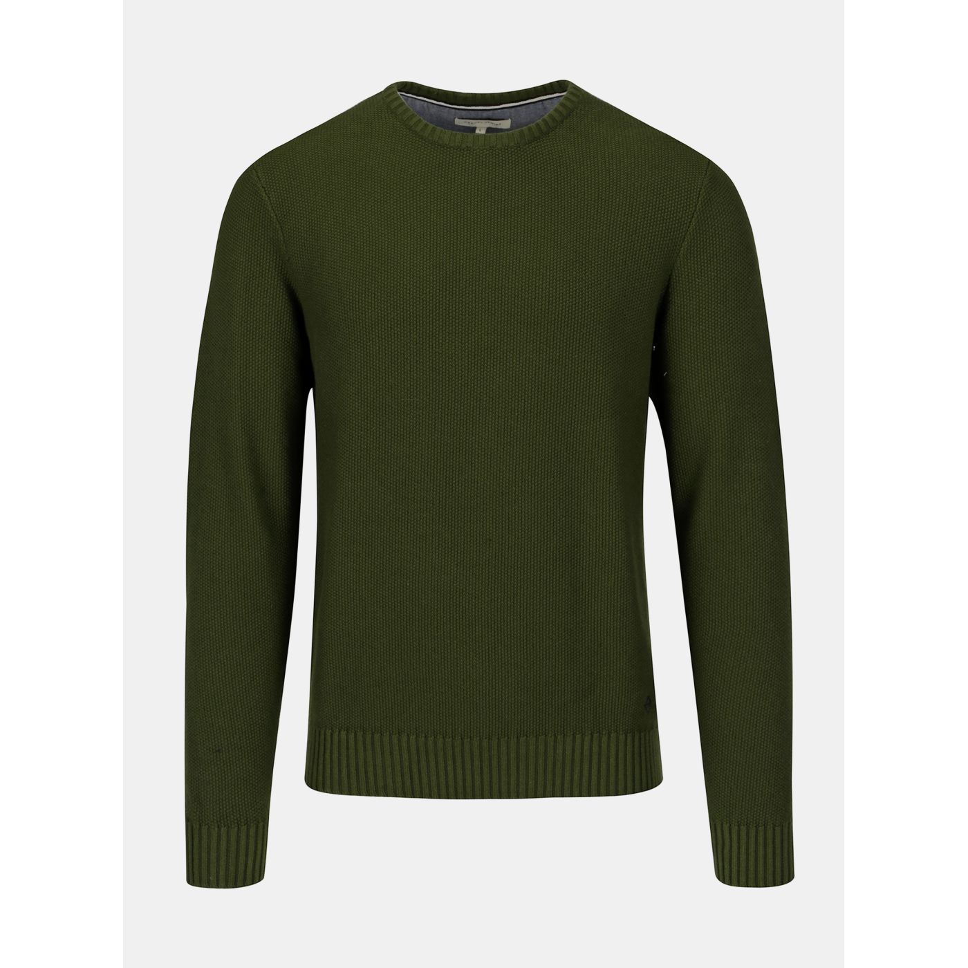 Dark Green Basic Sweater Casual Friday by Blend