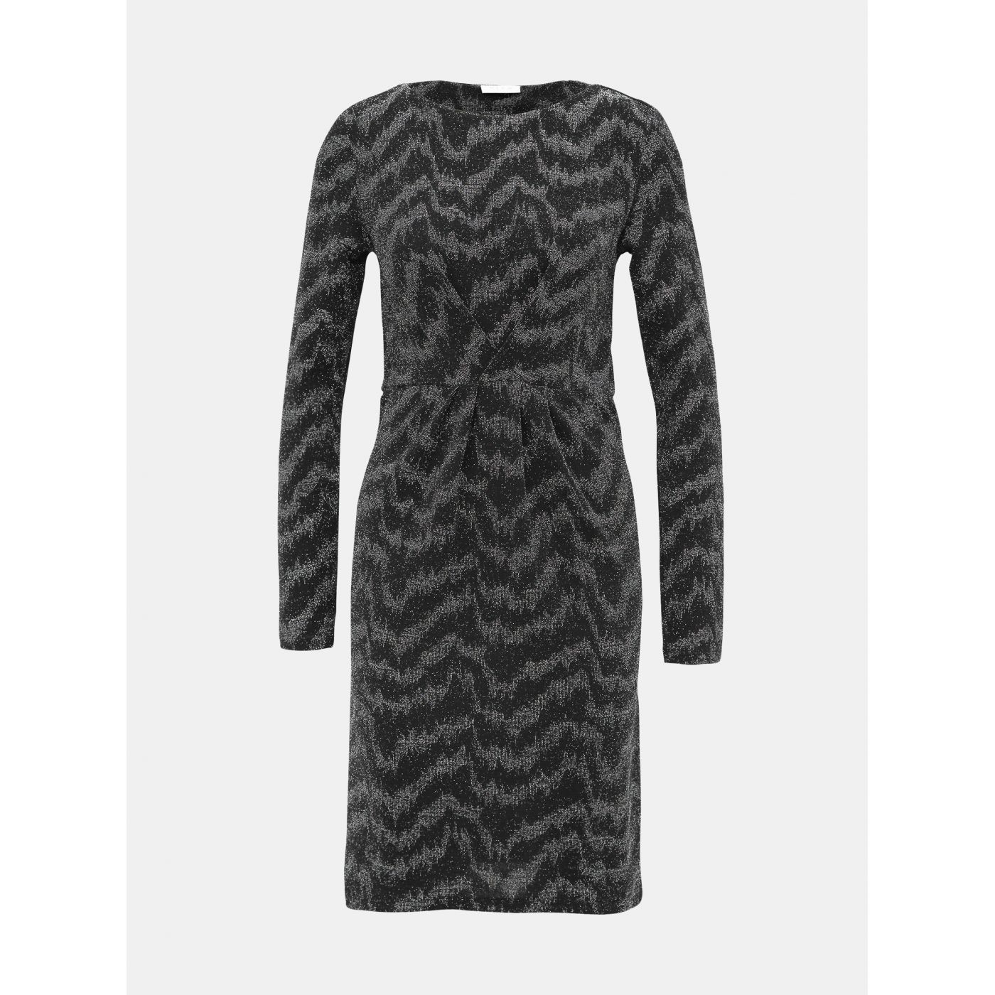 Black Glittery Dress VILA Wipy