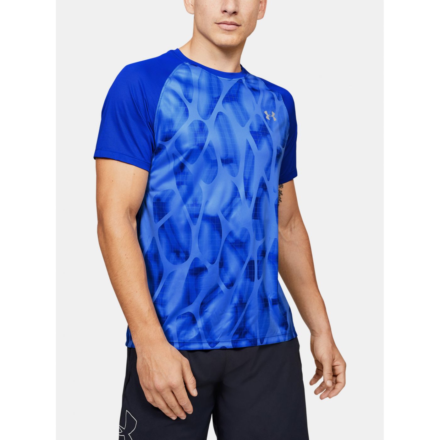 Blue Men's Qualifier Under Armour T-Shirt