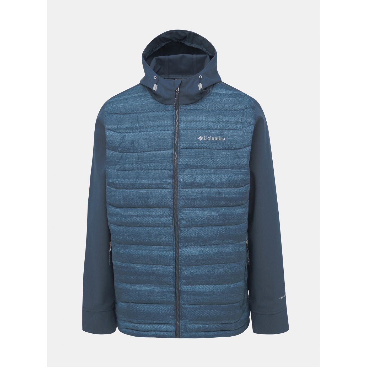 Columbia Powder Lite Hybrid Blue Men's Quilted Winter Jacket