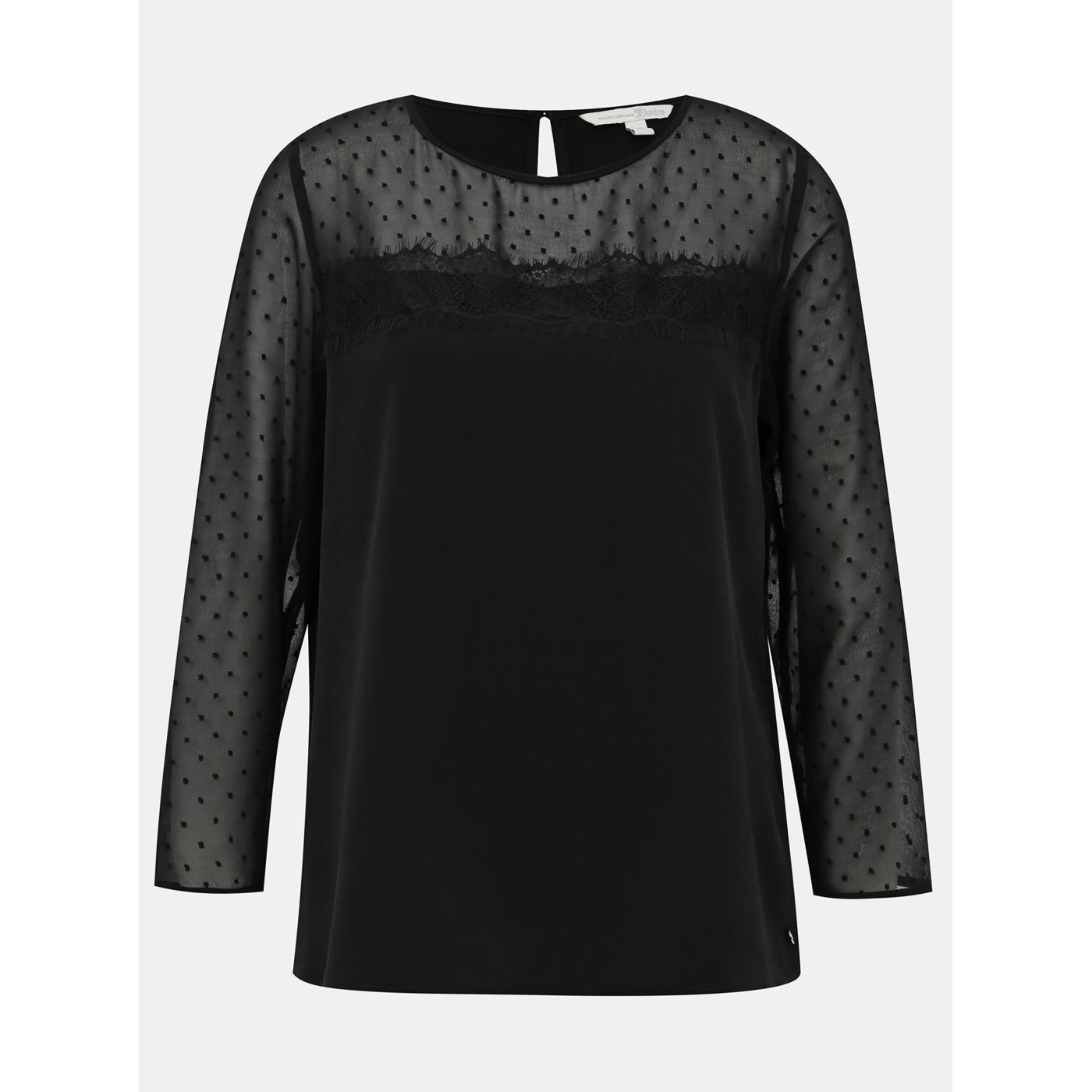Tom Tailor Denim Black Women's Blouse