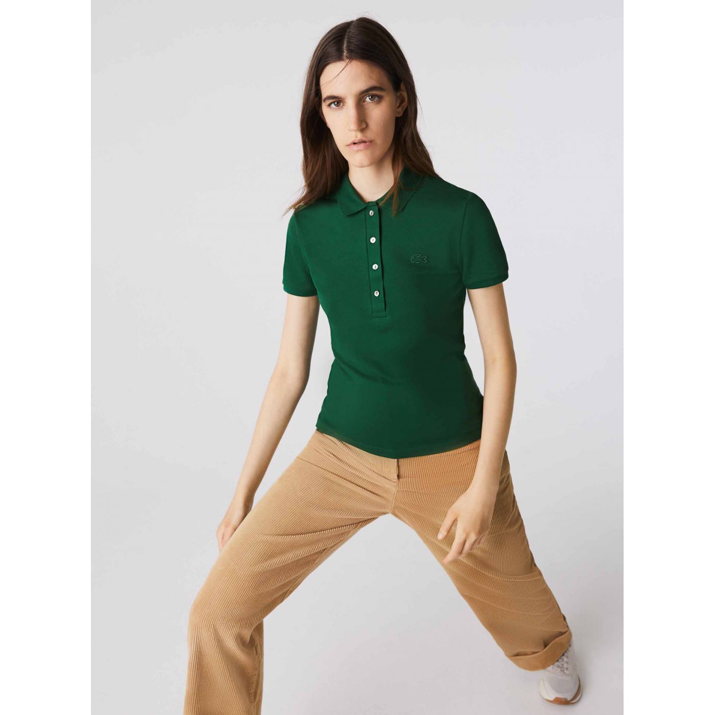 Green Women's Polo Shirt Lacoste