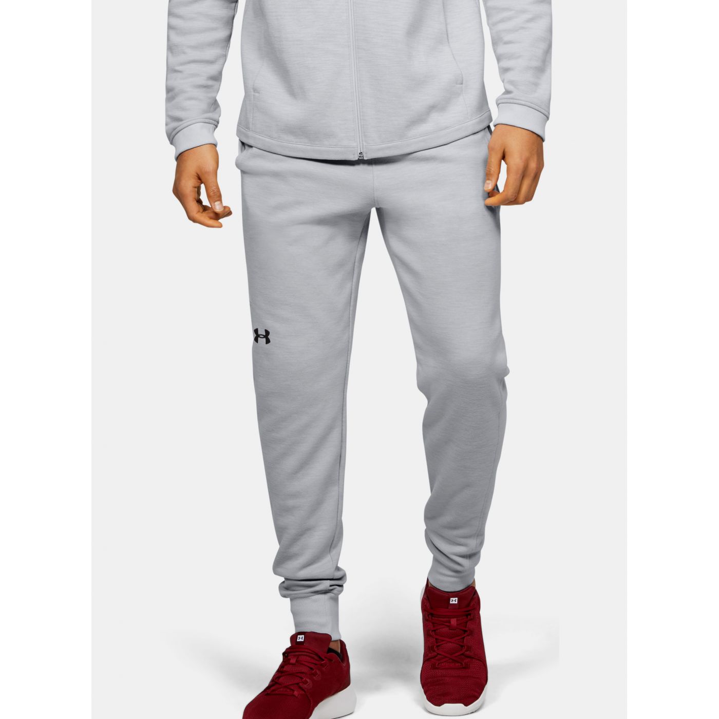 Grey Men's Tracksuit Double Knit Under Armour