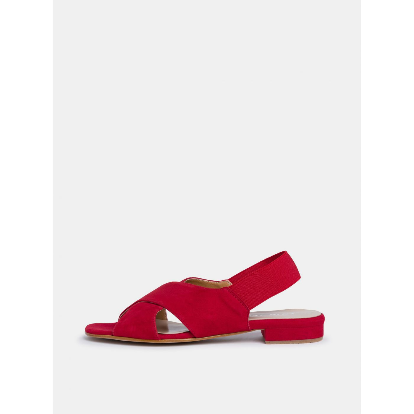 Tamaris Red Suede Sandals