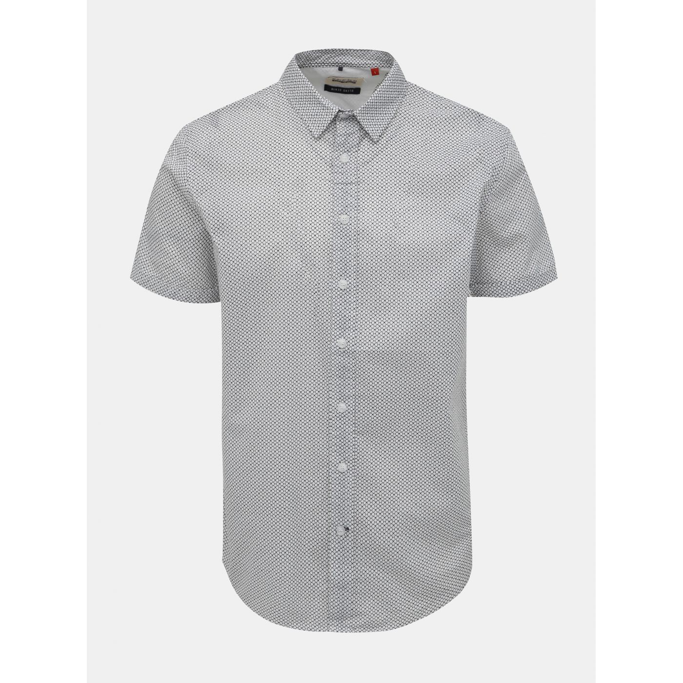 Blend White Patterned Shirt