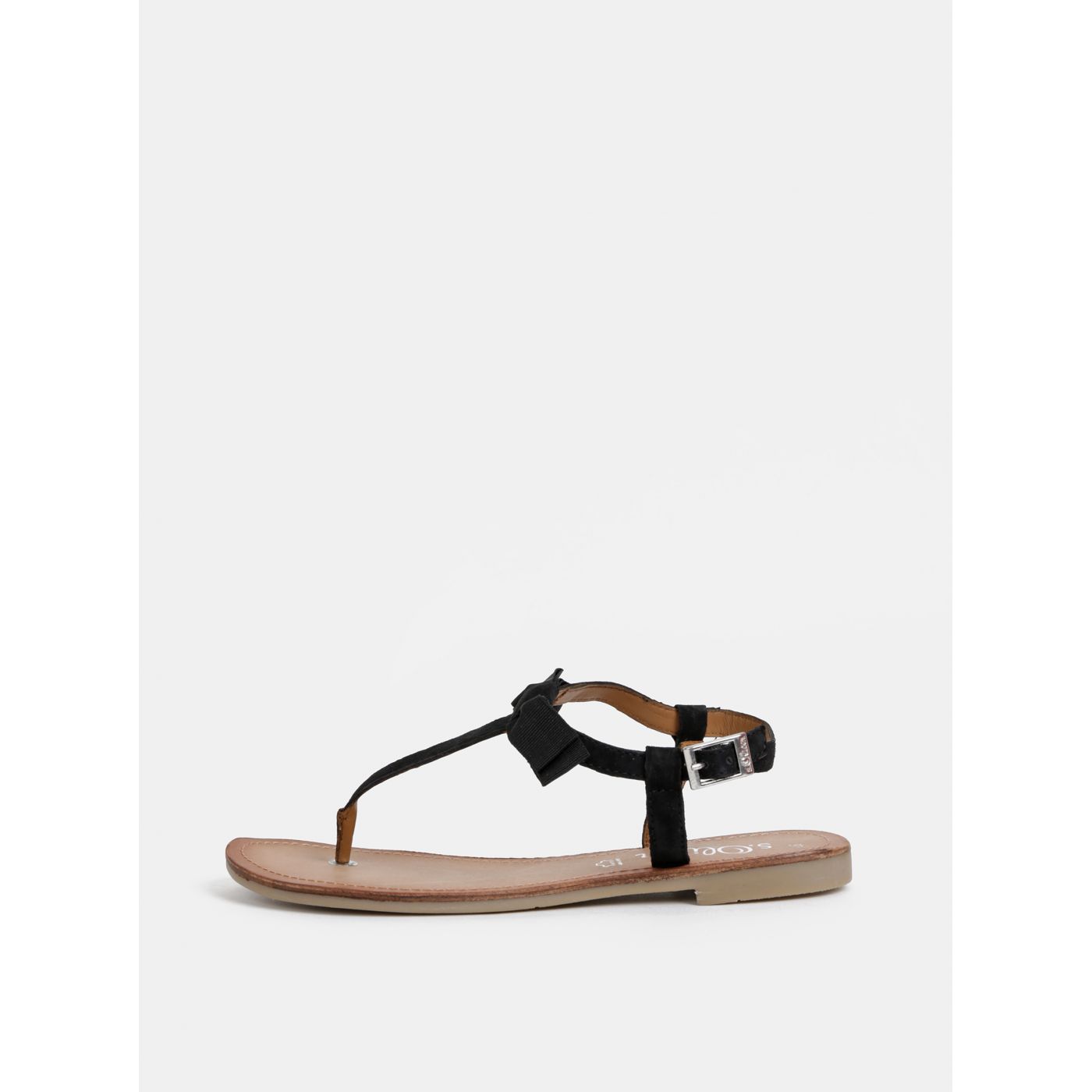 Black Women's Suede Sandals s.Oliver