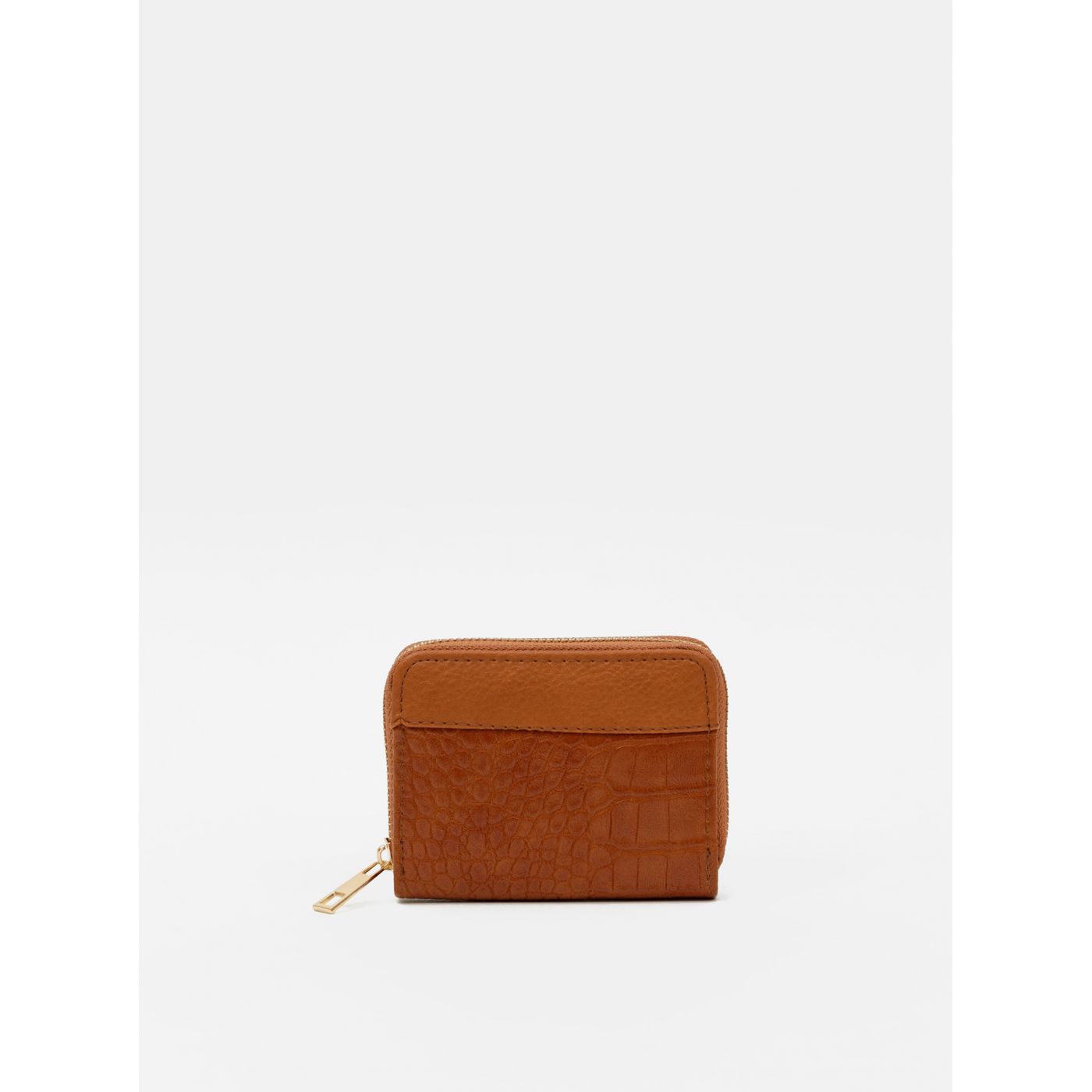 Crocodile-patterned Brown Wallet Haily's Olivia