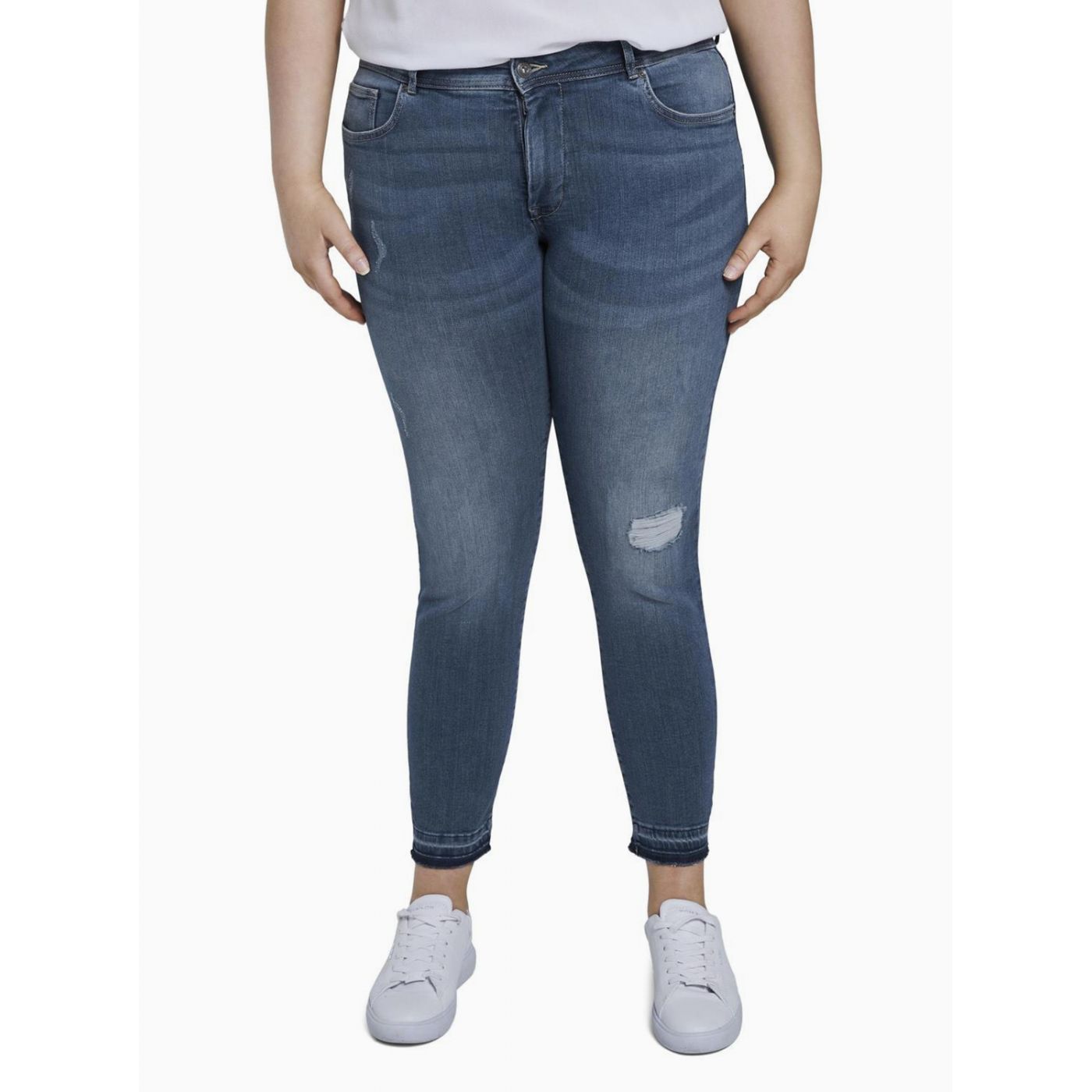 Blue Women's Skinny Fit Jeans My True Me Tom Tailor