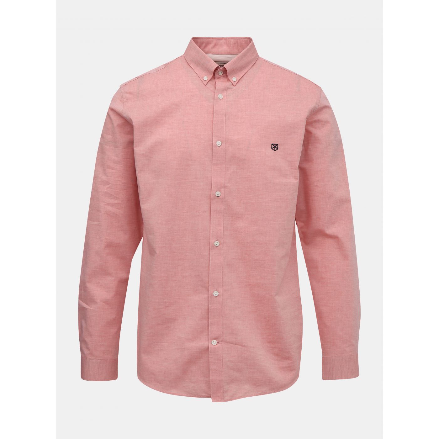 Pink Slim Fit Shirt Jack & Jones Bla