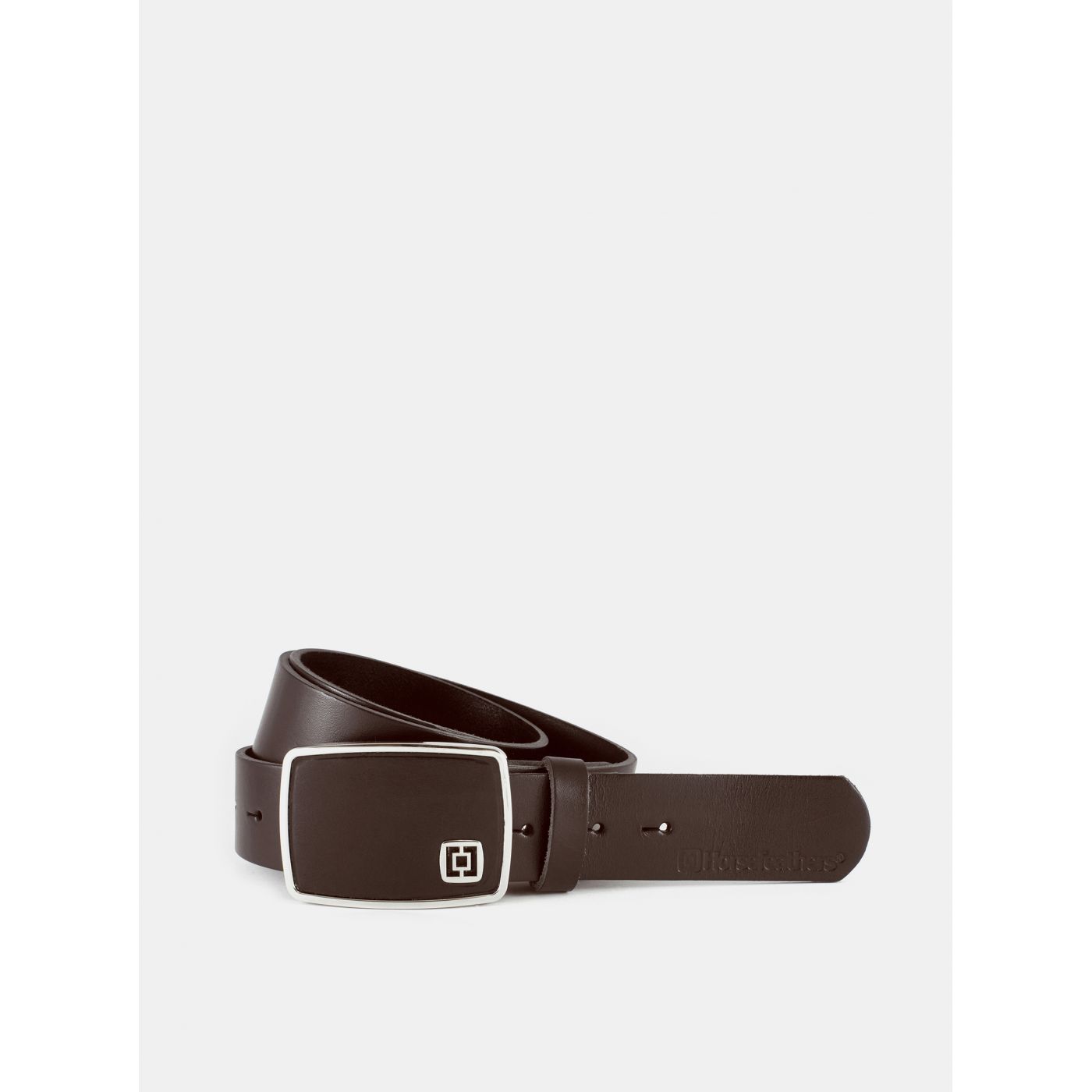 Dark Brown Men's Leather Belt Horsefeathers