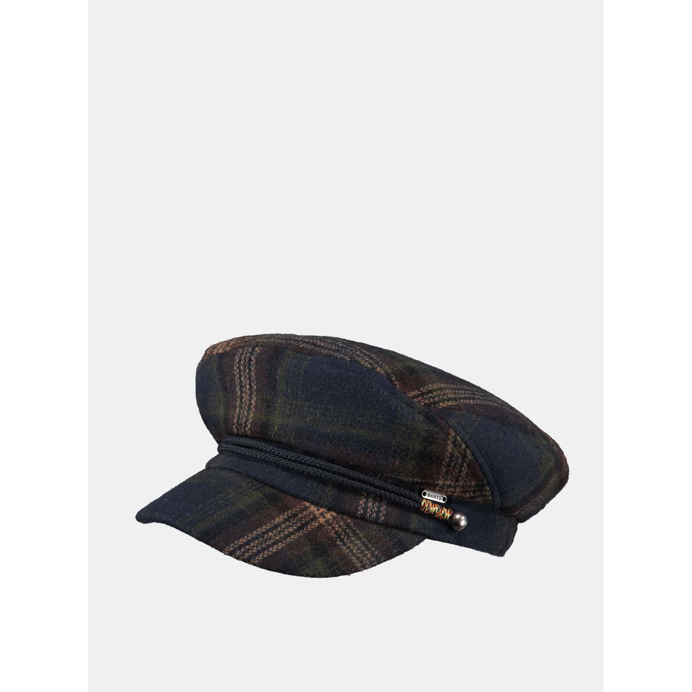 Dark blue women's cap with barts wool admiss