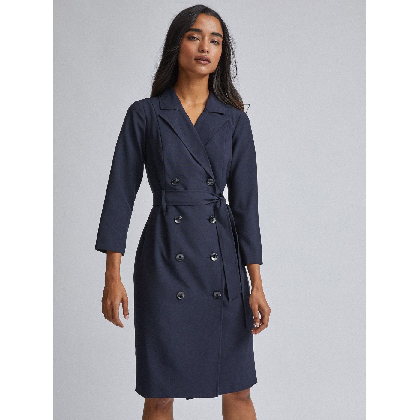 Dark Blue Dorothy Perkins Petite Dress