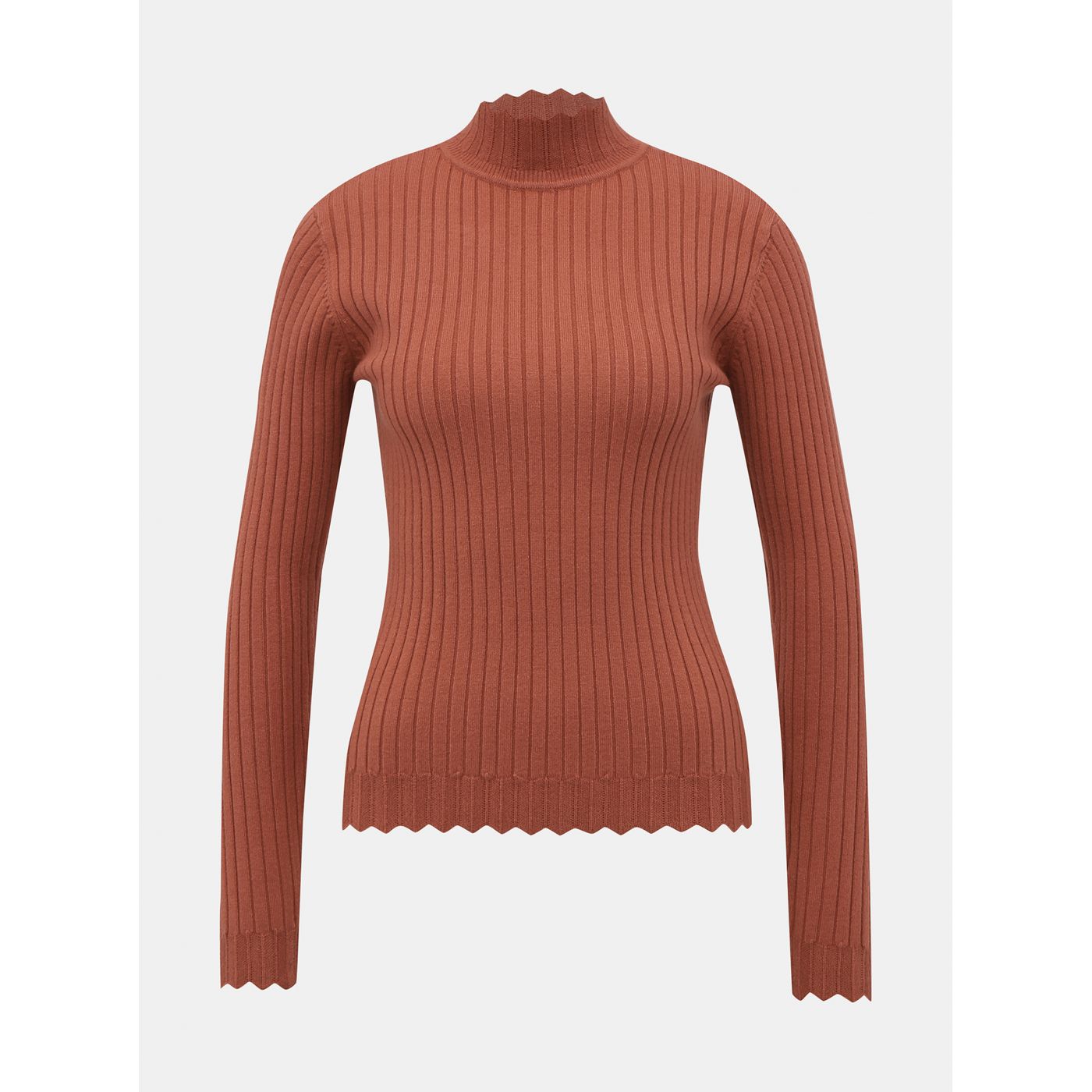 Brick ribbed sweater VILA Olivi