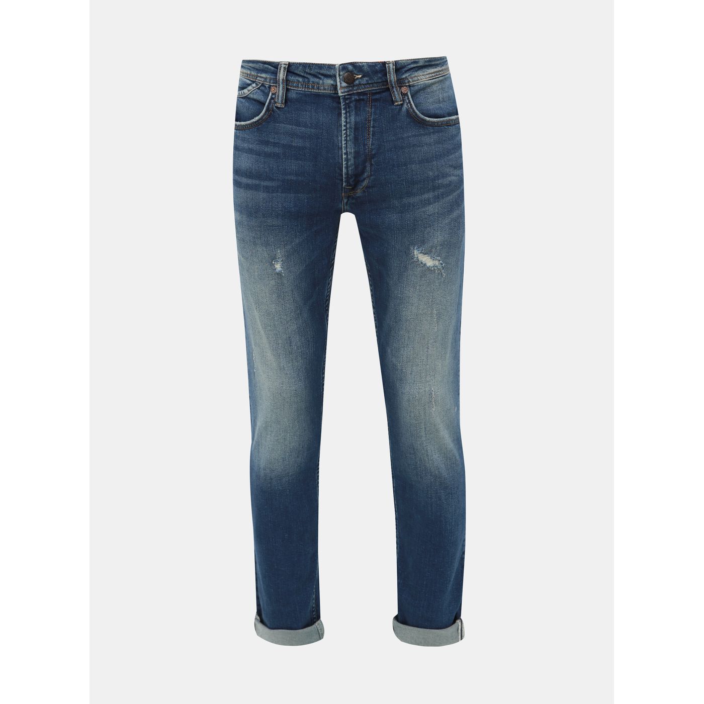Blue Men's Slim Fit Jeans Pepe Jeans Hatch Deep