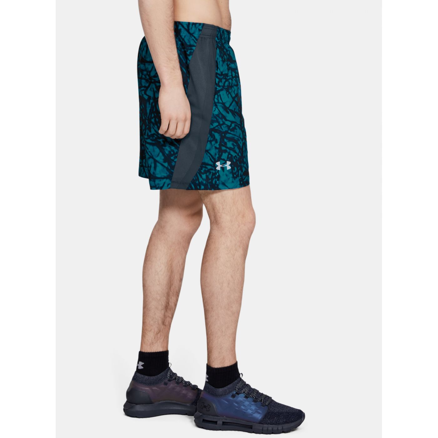 Shorts Under Armour Launch Sw 7'' Printed Short-Gry