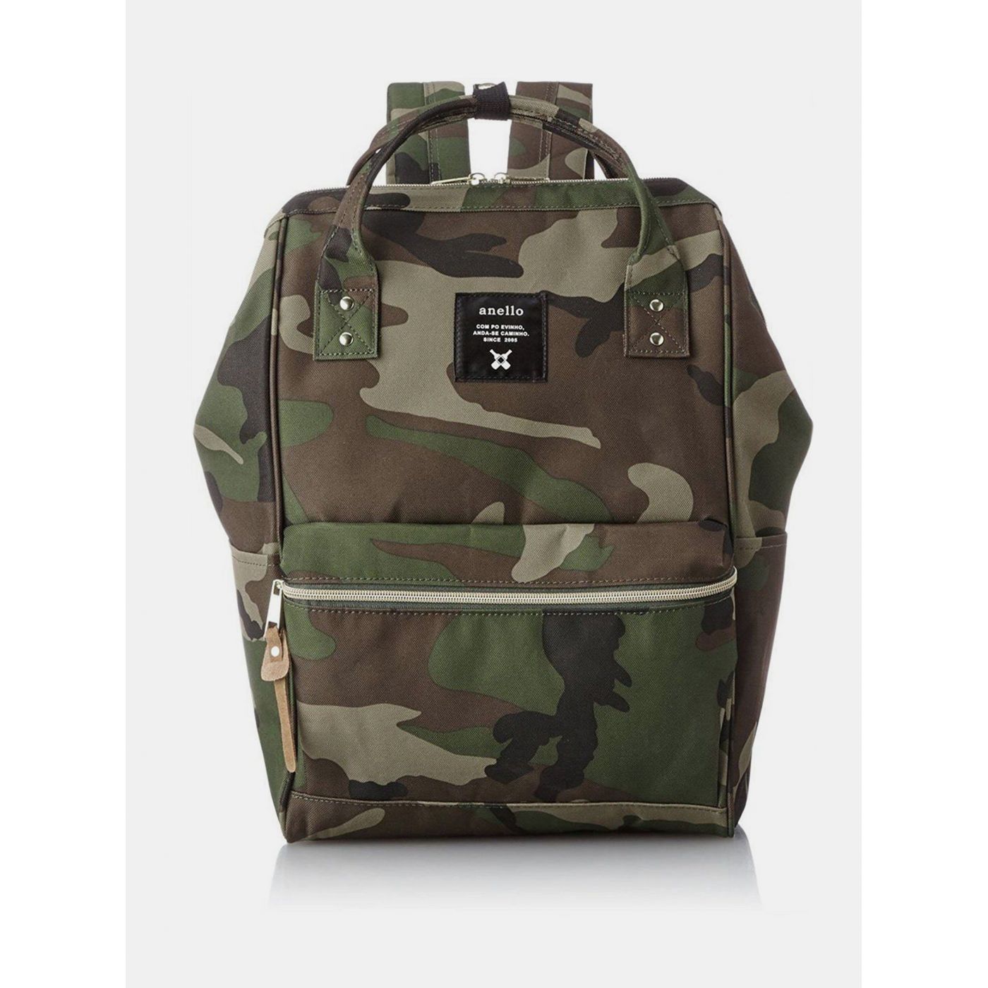 Khaki camouflage backpack Anello 18 l